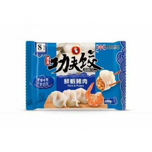 功夫鲜虾猪肉水饺 400g