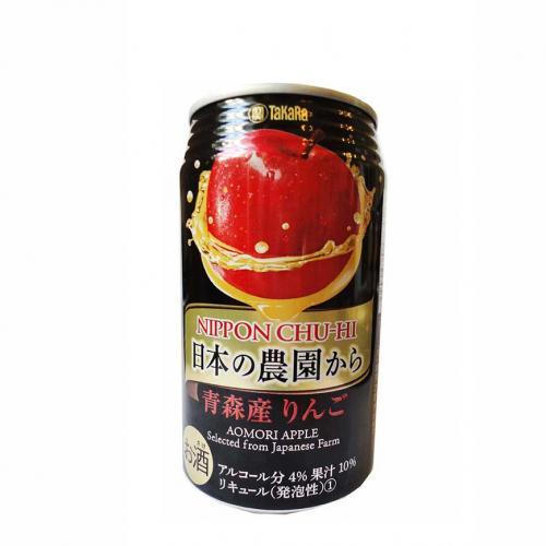 日本农园青森產蘋果汁汽酒 350ml