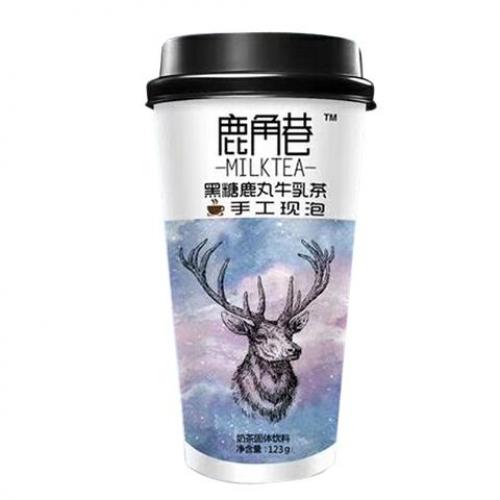 鹿角巷黑糖鹿丸牛乳茶  123g