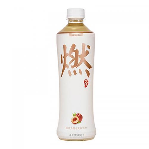 元气森林无糖桃香乌龙燃茶 500ml