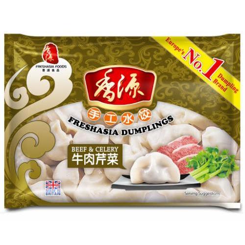 香源牛肉芹菜水饺 400g