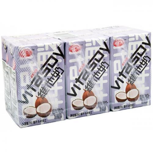 维他椰子汁豆奶 6x250ml