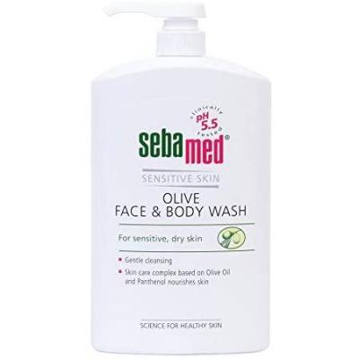 Sebamed 橄榄油脸部身体两用沐浴露 1L