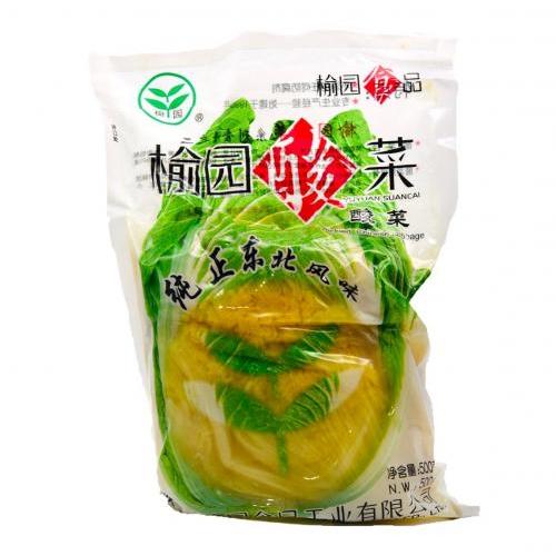 榆园东北酸菜整颗 500g