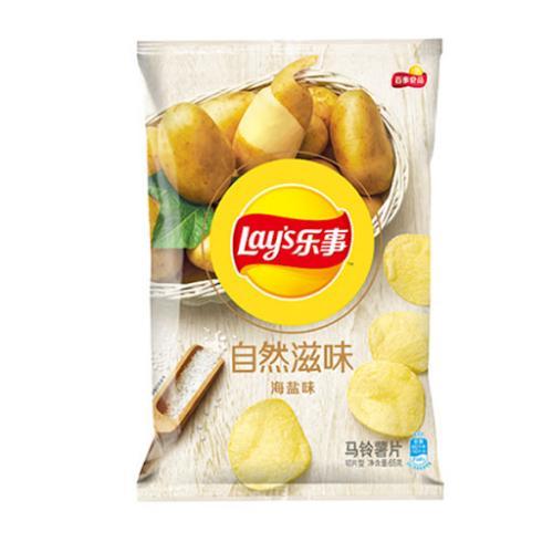 乐事自然滋味海盐味 65g