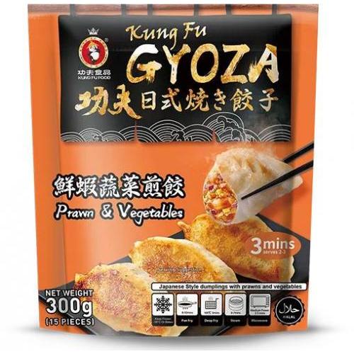 功夫虾肉蔬菜煎饺 300g